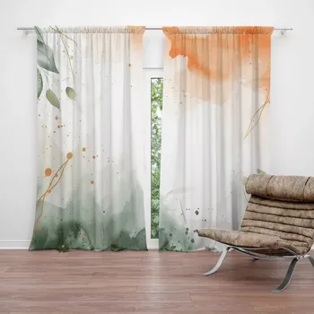 Závěs Sablio Závěs Lesní mlha: 2ks 140x250cm