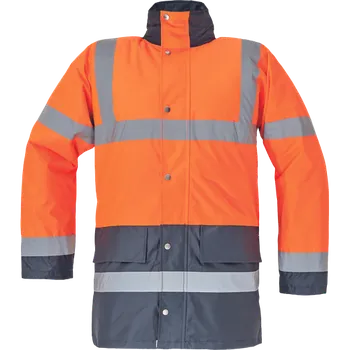 Pracovní oblečení CERVA GROUP a.s. SEFTON bunda Varianta: SEFTON bunda HV oranžová/navy 4XL