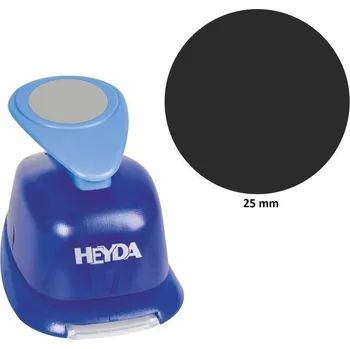 Kancelář HEYDA Děrovač (raznice) modrý 25 mm - Kolečko průměr 25 mm