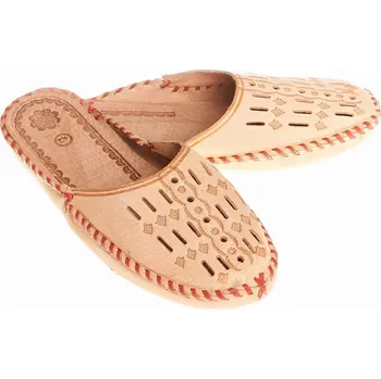 Dámské pantofle Pánské horské pantofle, kožené bačkory Bačkory, velikost 43