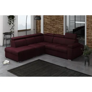 Sedací souprava FALCO Rohová sedací souprava Brooklyn II levá vínová