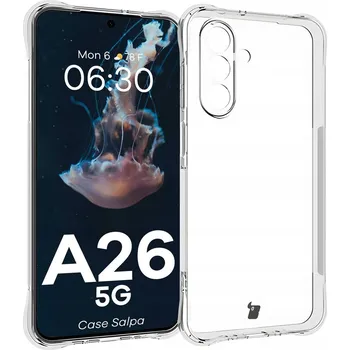 Pouzdro na mobilní telefon Zadní Kryt Bizon pro Samsung Galaxy A26 bezbarvý