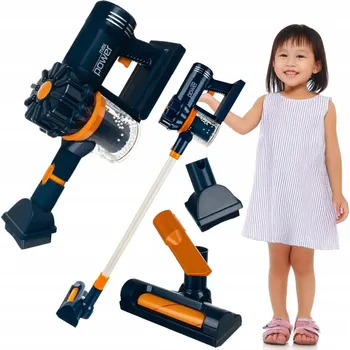 Dětský spotřebič Vysavač pro děti, vertikální/ruční 2v1 s funkcí sání