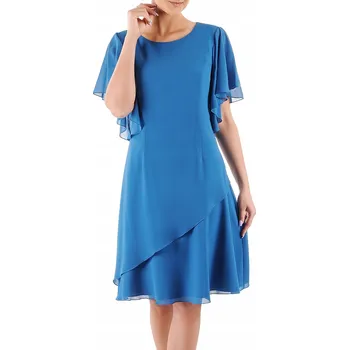 Dámské šaty Klasické midi koktejlové šaty Carla Moreno velikost 54