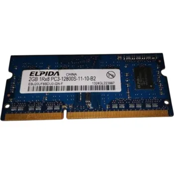 Operační paměť Elpida 2GB DDR3 PC12800 1600MHz SODIMM CL11