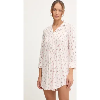 Dámská noční košile Noční košilka Lauren Ralph Lauren dámská, růžová barva, ILN32440 30A, vel. S