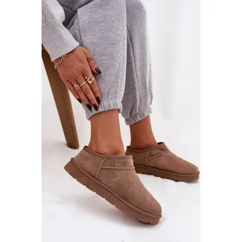 Dámská zimní obuv Boto Dámské sněhule s teplou podšívkou Serenne Barva: Béžová, Velikost: 37