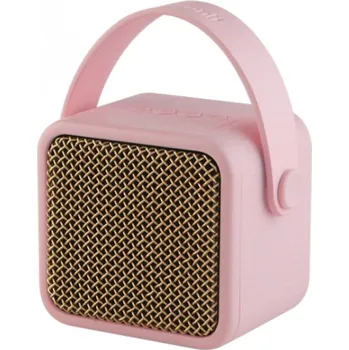 Bluetooth reproduktor Reproduktor Kisonli S1, Bluetooth, USB, SD, FM, AUX – růžová