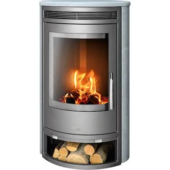 Krbová kamna ABX Arktis 8 šedý plech a mastek