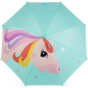 Deštník Dětský deštník jednorožec, dinosaurus, velké, 3 mint jednorožec