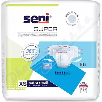 Inkontinenční vložka Seni Super inkon.plenkové kalhotky XS 10ks