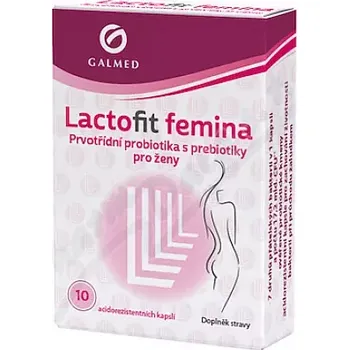 Přírodní produkt Lactofit femina cps.10 Galmed