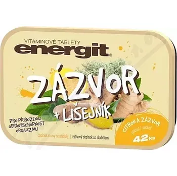 Lék na bolest v krku Energit Zázvor+lišejník tbl.42
