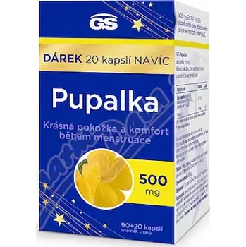 Přírodní produkt GS Pupalka 500mg cps.90+20 dárek