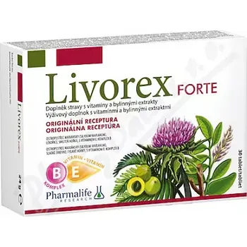 Přírodní produkt Livorex Forte tbl.30 Pharmalife
