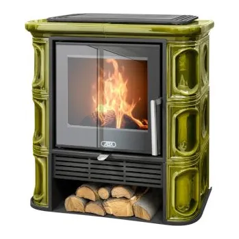 Krbová kamna ABX Florencie Exklusive zelená