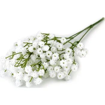 umělá květina Umělý nevěstin závoj, barva 2 krémová nejsvět.