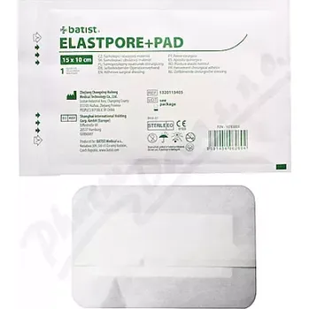 Náplast ELASTPORE+PAD náplast samolep.sterilní 10x15cm 1ks
