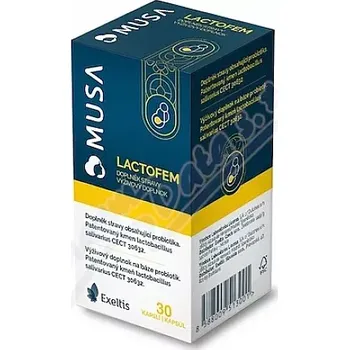 Přírodní produkt MUSA Lactofem cps.30