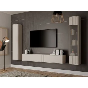 Obývací stěna Obývací pokoj Zudbim IV, Barva: kašmír MIRJAN 5903211462474