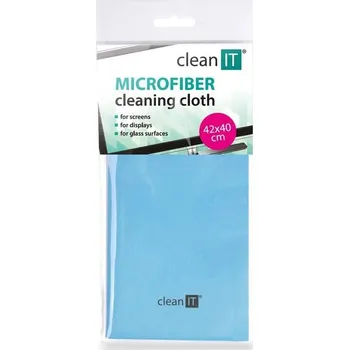 Utěrka Clean IT Čisticí utěrka z mikrovlákna, velká - světle modrá