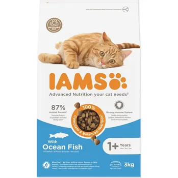 Krmivo pro kočku Krmivo IAMS Cat Adult Ocean fish 3kg