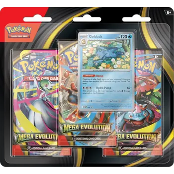 Sběratelská karetní hra Pokémon TCG: ME01 - 3 Blister Booster Golduck