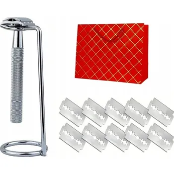 Holicí strojek na žiletky s dvojitým ostřím APEKT 1 ks