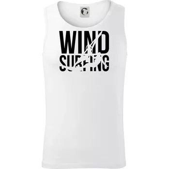 Windsurfing nápis - Tílko pánské Core - M ( Bílá )