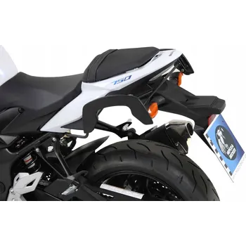 Zavazadlo na motocykl Boční nosič brašen Hepco&Becker C-Bow pro Suzuki GSR