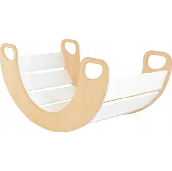 Dětská houpačka Dřevěné Houpačka Luna houpačka-b wood