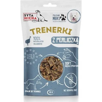 Pamlsek pro psa Syta Micha tréninkové pamlsky pro psy s perličkou 80 g