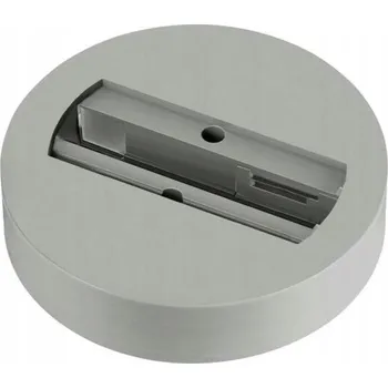 BIG WHITE (SLV) Stropní rozeta pro 1fázový adaptér, šedá 1007928