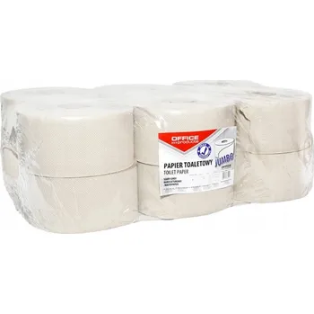 Toaletní papír Suchý toaletní papír bez vůně Office Products 12 ks
