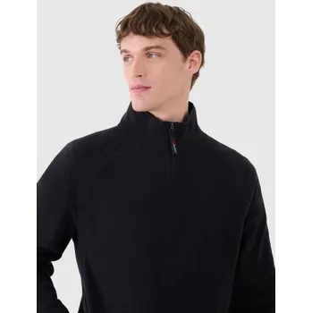 Pánská trekingová bunda 4F 4FWSS25TFLEM304-20S se stojáčkem z fleecu XL