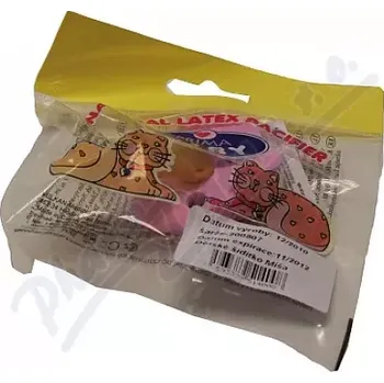 dudlíky Šidítko dětské Míša s kroužkem ve fólii 1ks