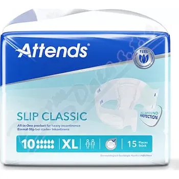 Inkontinenční vložka Kalhotky absorpční Attends Slip Classic 10 XL 15ks