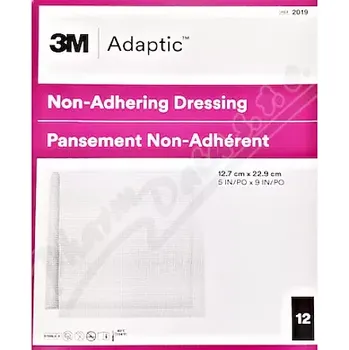Krytí na ránu Adaptic 3M nepřilnavý obvaz 12.7x22.9cm 12ks
