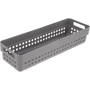 Úložný box Orion Košík UH Terra 23,5x7,5x5 cm šedá