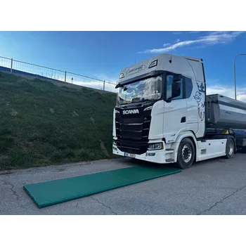 Dezinfekční rohož s plným dnem, 400 x 110 x 5 cm