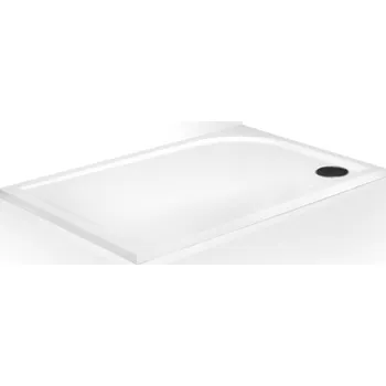 Sprchová vanička Sprchová vanička 120x90 cm ,EASY litý mramor, bez nožiček, s protiskluzem