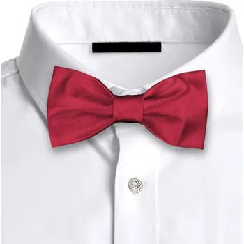 Motýlek KNITVA Pánský předvázaný motýlek MTL1-R 10x5 cm