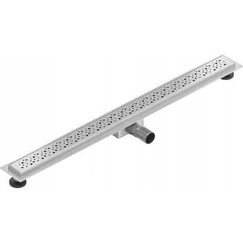 X-HOME LINEÁRNÍ ODTOK 60 cm VZOR VLNA WAVE NÍZKÝ SIFON