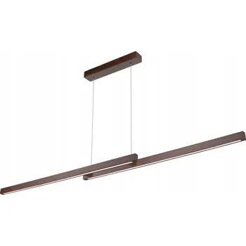 SMAL dvojité závěsné LED svítidlo 2660lm 3000K 28,5W bukové dřevo stmívač