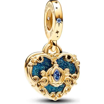 Šperk PANDORA Disney přívěsek Popelka s kočárem a srdcem