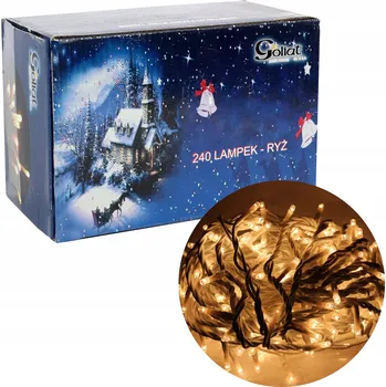 Vánoce Vánoční osvětlení na stromeček Goliat pro vnitřní použití, 14,34 m, 201 - 300 světýlek