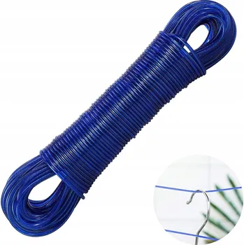Šňůra na prádlo Šňůra na prádlo modrá 30m