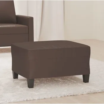 Taburet vidaXL Podnožka 70x55x41 cm umělá kůže [349355] Barva: Hnědá