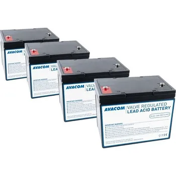 Záložní zdroj AVACOM náhrada za RBC13 - bateriový kit pro renovaci RBC13 (4ks baterií) AVA-RBC13-KIT