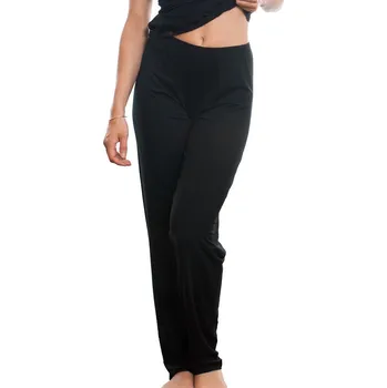 Dámská noční košile Kalhoty Antigel (ENA0806-02), Barva černá, Velikost M